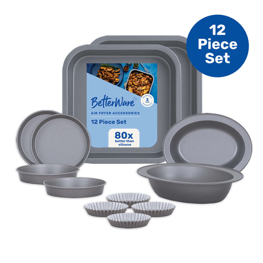 BetterWare Air Fryer Accessories 12 Piece Set