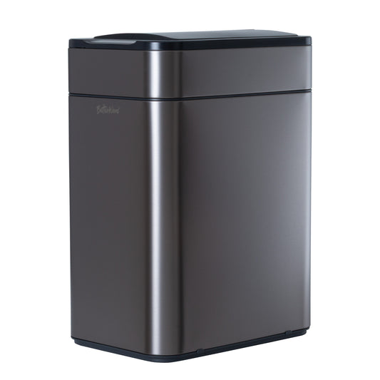 50L Stainless Steel Wing Open Sensor Bin