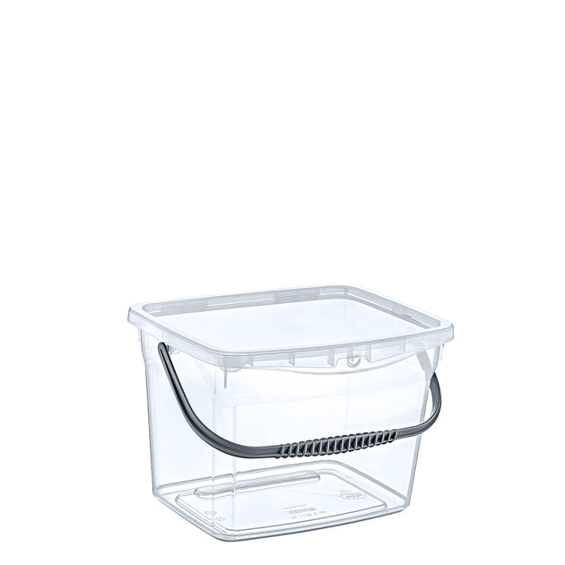 Transparent Carry Box with Handle