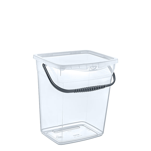 Transparent Carry Box with Handle