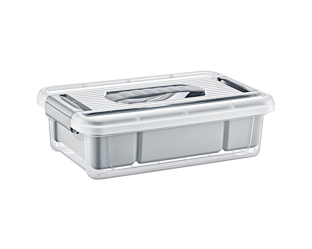 Stormax 29cm Plastic Box with Removable 6 Compartment Tray