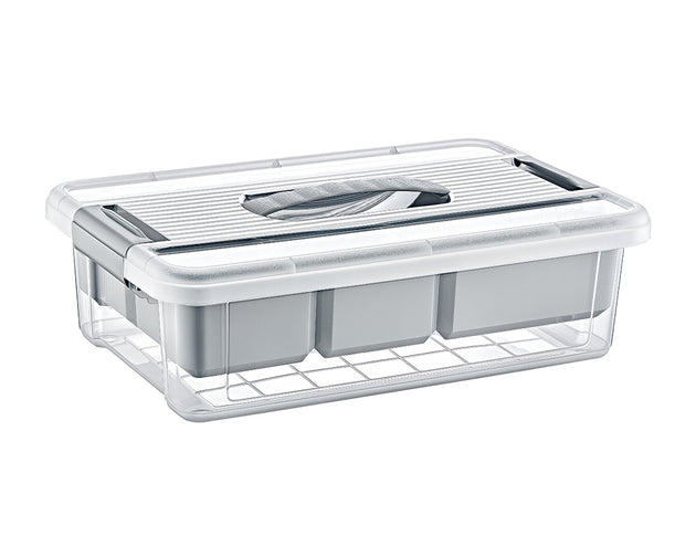Stormax 35cm Plastic Box with Removable 4 Compartment Tray