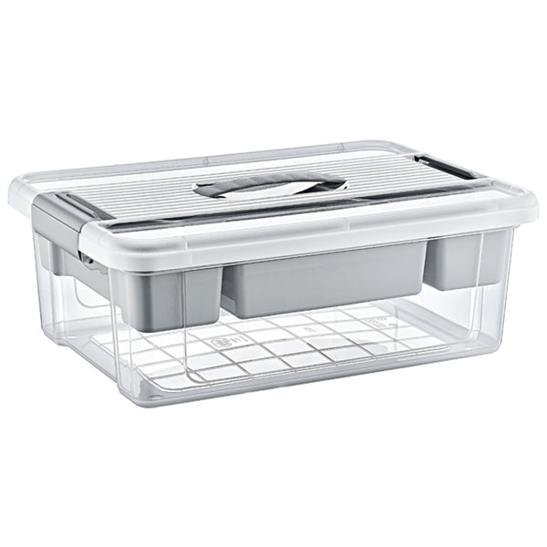 Stormax 41cm Plastic Box with Removable 4 Compartment Carry Tray