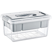 Stormax 29cm Plastic Box with Removable 6 Compartment Tray