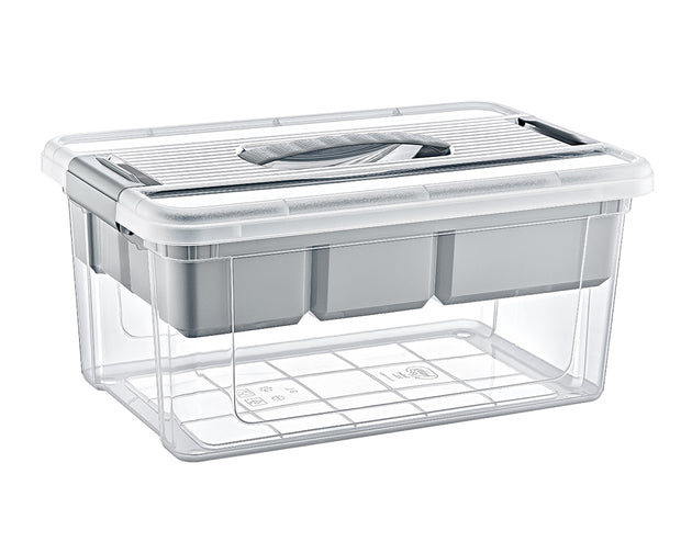 Stormax 35cm Plastic Box with Removable 4 Compartment Tray