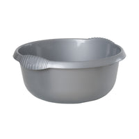 Wham Casa Round Plastic Washing Up Bowl Silver