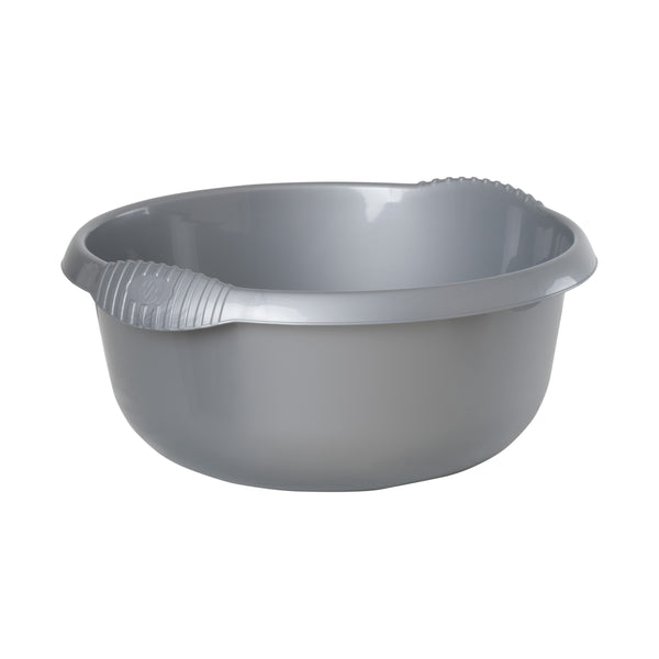 Wham Casa Round Plastic Washing Up Bowl Silver