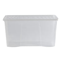 Wham Crystal 110L Storage Box with Detachable Ribbed Lid