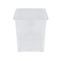 Wham Crystal 110L Storage Box with Detachable Ribbed Lid
