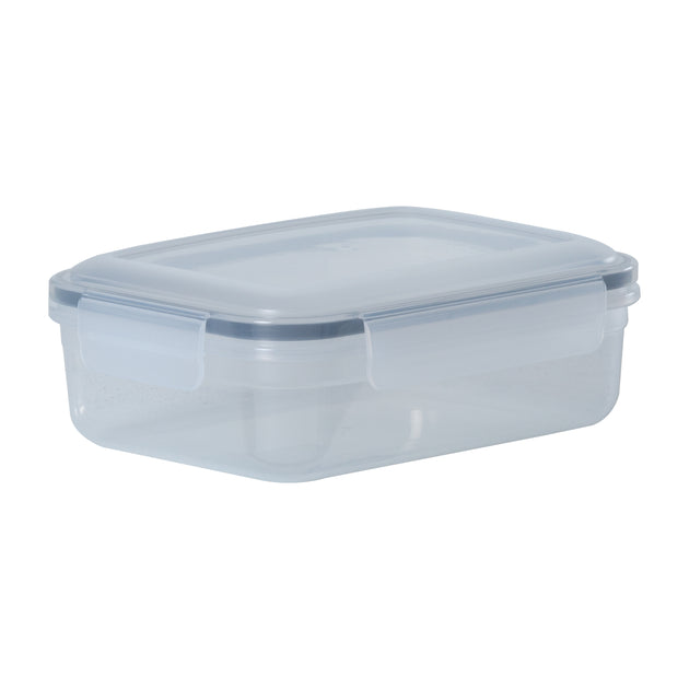 Set of 5 - Hobby Life Rectangular Shallow Clip Airtight Food Containers