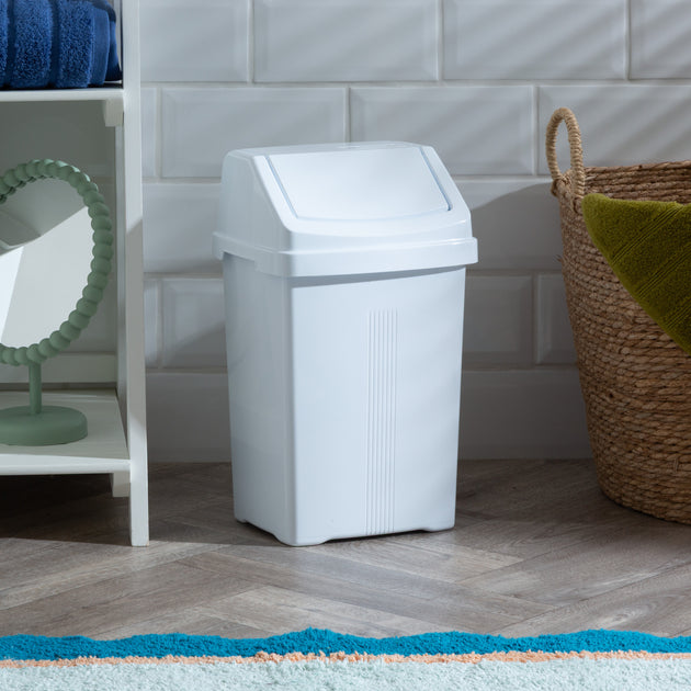 Wham Casa 8L Plastic Swing Bin