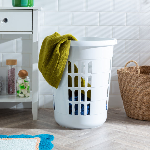 Wham Casa Deluxe Round Laundry Hamper