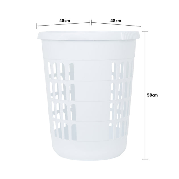 Wham Casa Deluxe Round Laundry Hamper