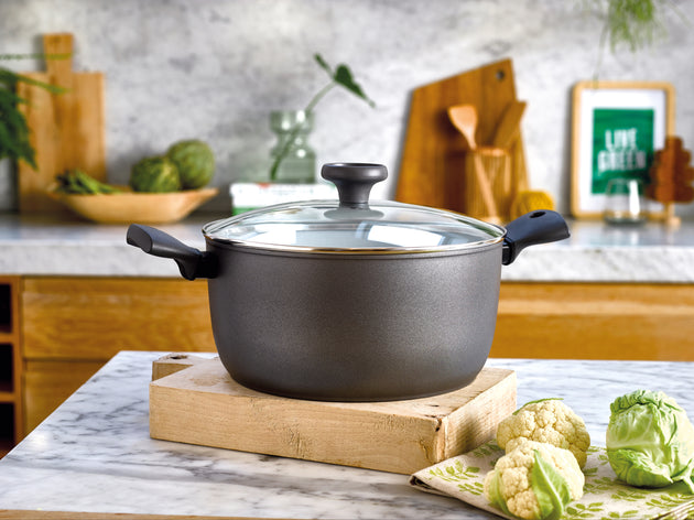 PFAS Free Earth Pan Ceramic Non-Stick 28cm (7.7lt) Stock Pot