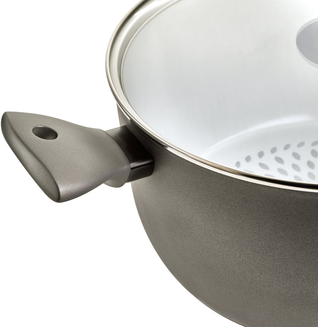 PFAS Free Earth Pan Ceramic Non-Stick 28cm (7.7lt) Stock Pot