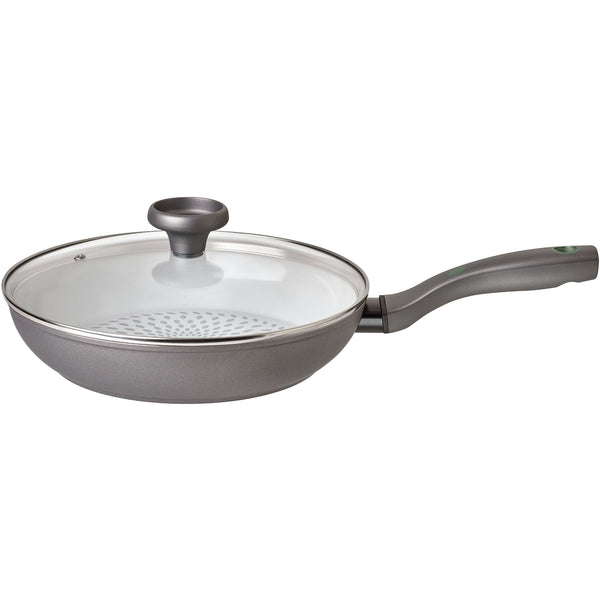 Earth Pan PFAS Free Ceramic Non-Stick 28cm Frying Pan with Lid