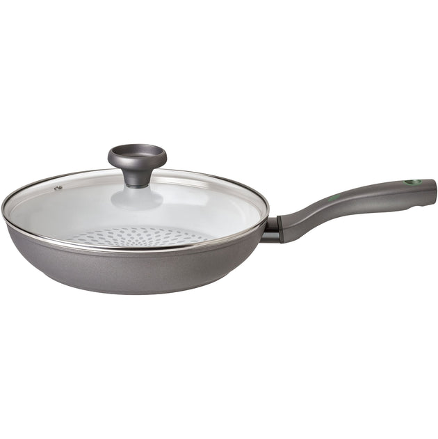 Earth Pan PFAS Free Ceramic Non-Stick 28cm Frying Pan with Lid