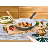 Earth Pan PFAS Free Ceramic Non-Stick 28cm Stir Fry Wok
