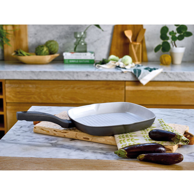 Earth Pan PFAS Free Ceramic Non-Stick 28cm Grill Pan