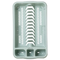 Wham Casa Plastic Dish Drainer Medium Silver Sage