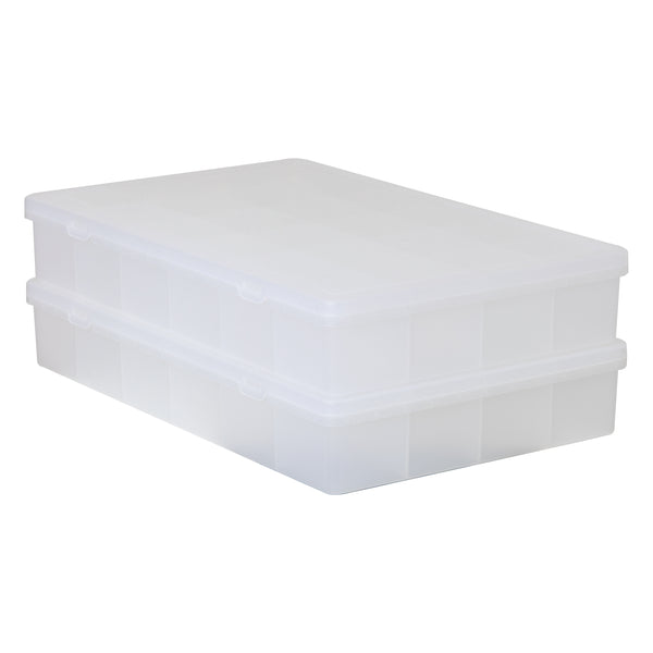 Wham Festive 2-Piece Christmas Bauble Storage Set