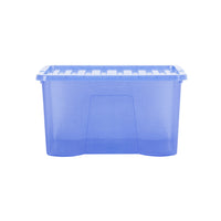Wham Crystal Sparkle 60L Storage Box with Detachable Ribbed Lid