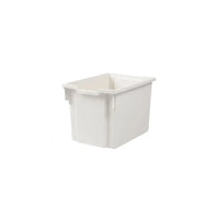Pack of 5 - Gratnells Jumbo Stack and Store 30 Litre Plastic Storage Boxes White