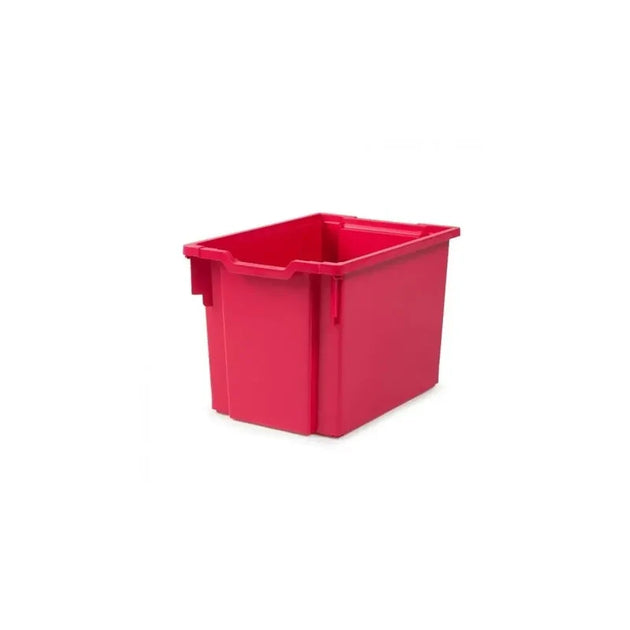 Pack of 5 - Gratnells Jumbo Stack and Store 30 Litre Plastic Storage Boxes Pink