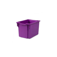 Pack of 5 - Gratnells Jumbo Stack and Store 30 Litre Plastic Storage Boxes Purple