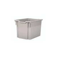 Pack of 5 - Gratnells Jumbo Stack and Store 30 Litre Plastic Storage Boxes Grey