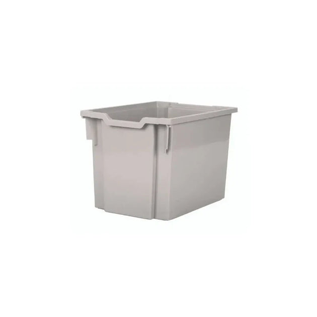 Pack of 5 - Gratnells Jumbo Stack and Store 30 Litre Plastic Storage Boxes Grey