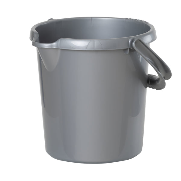 Wham Casa Plastic Bucket Silver 5L