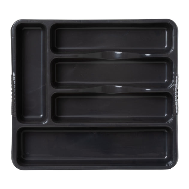 Wham Casa Plastic Cutlery Tray Midnight Small
