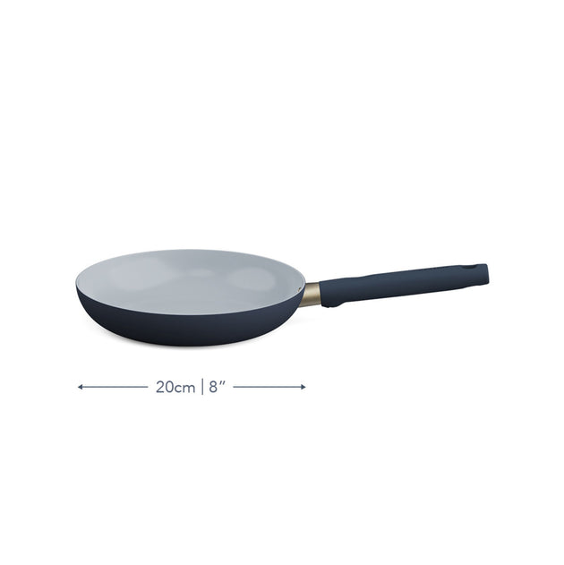 Prestige Ceramic Non-Stick Frying Pan 20cm French Navy
