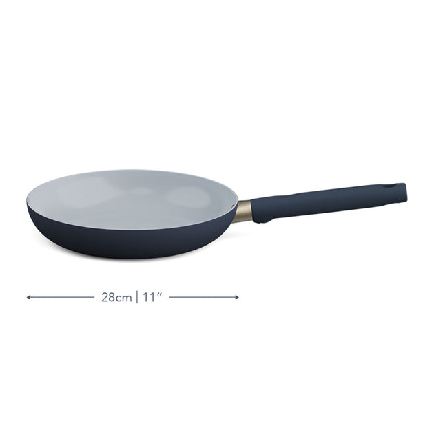 Prestige Ceramic Non-Stick Frying Pan 28cm French Navy