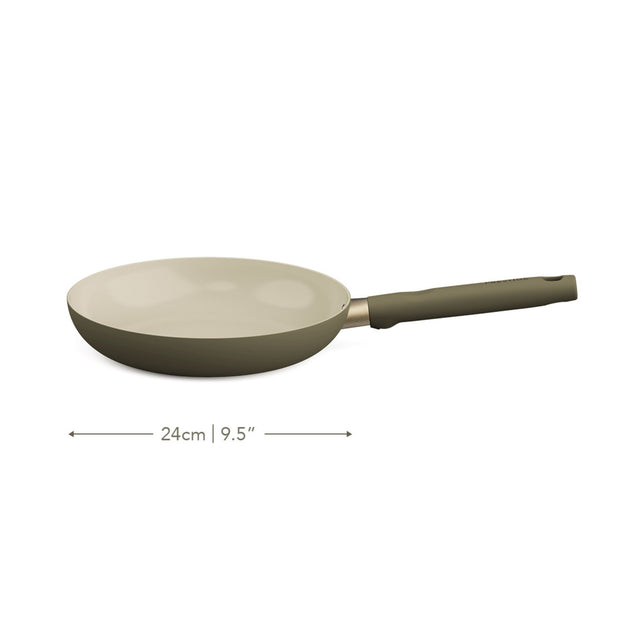 Prestige Ceramic Non-Stick Frying Pan 24cm Urban Olive