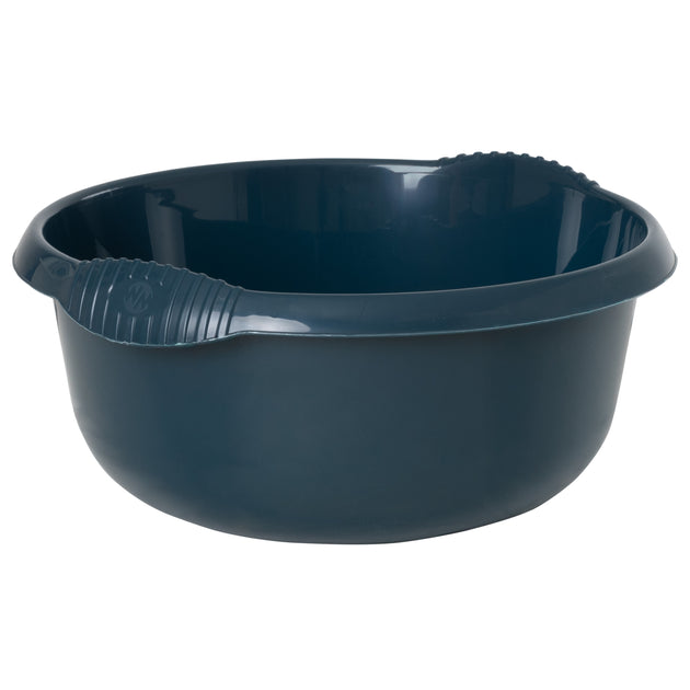 Wham Casa Round Plastic Washing Up Bowl Navy Blue
