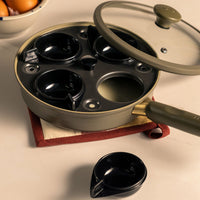 Prestige Ceramic 20cm Non-Stick Egg Poacher Pan