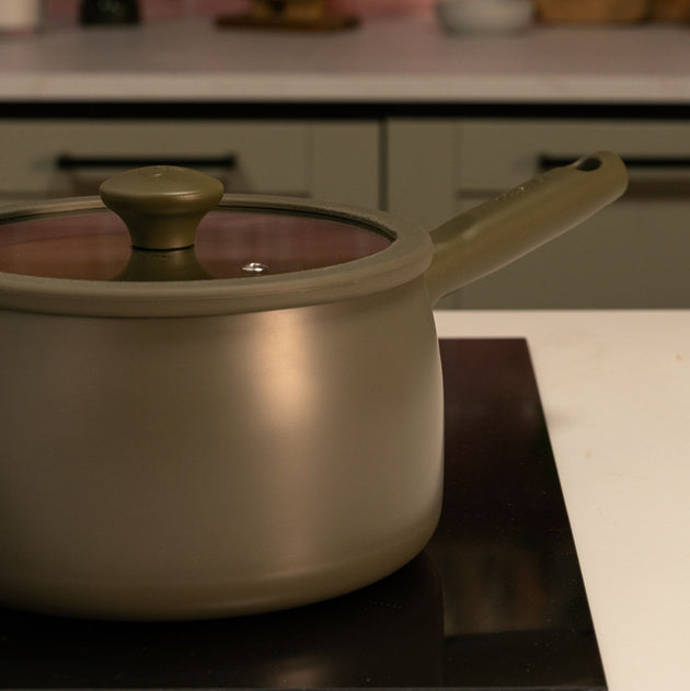 Prestige Ceramic 3 Piece Non-Stick Saucepan Set