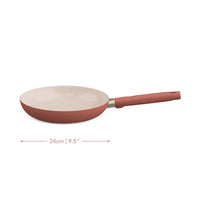 Prestige Ceramic Non-Stick Frying Pan 24cm Earth Rose
