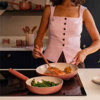 Prestige Ceramic 20cm & 28cm Non-Stick Frying Pan Twin Pack