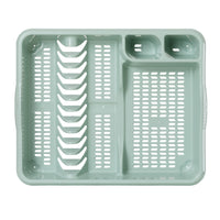 Wham Casa Plastic Dish Drainer Large Silver Sage