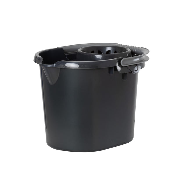 Wham Casa 16L Plastic Mop Bucket Midnight