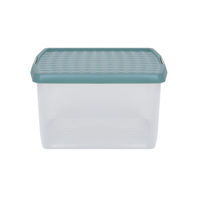Wham Clip 25.5L Square Storage Box with Secure Clip-Lock Lid