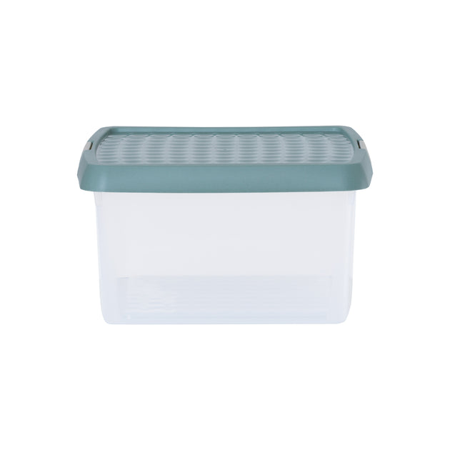 Wham Clip 9L Square Storage Box with Secure Clip-Lock Lid