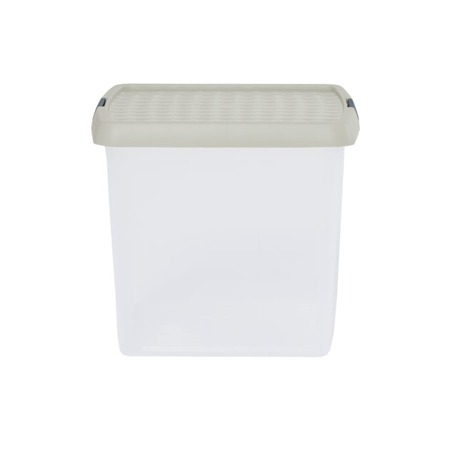 Wham Clip 14L Square Storage Box with Secure Clip-Lock Lid