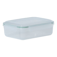 Set of 5 - Hobby Life Rectangular Shallow Clip Airtight Food Containers