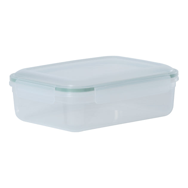 Set of 5 - Hobby Life Rectangular Shallow Clip Airtight Food Containers