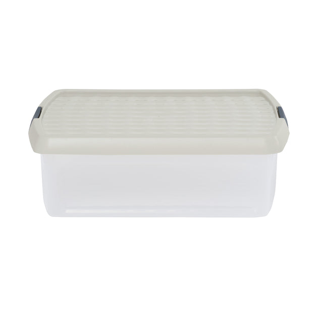 Wham Clip 13.2L Square Storage Box with Secure Clip-Lock Lid