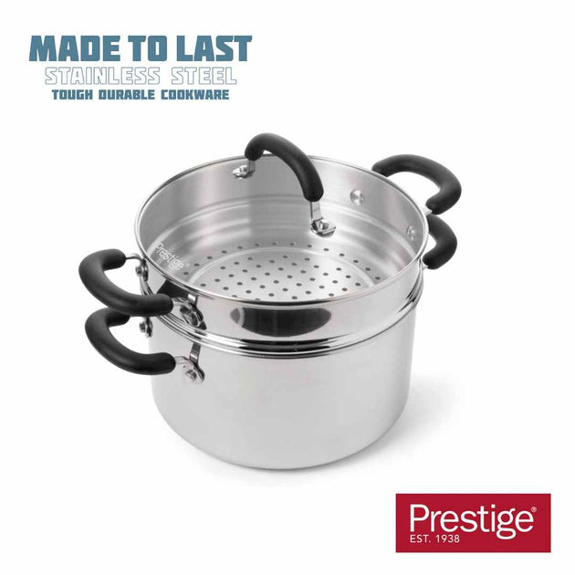 Prestige Made to Last 24cm Stainless Steel Stockpot